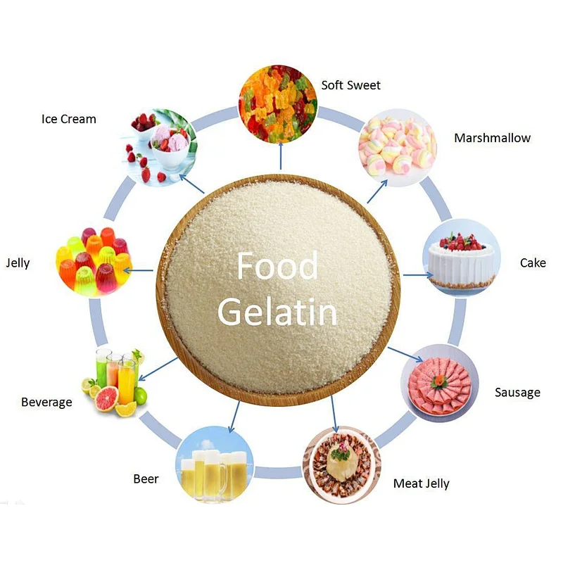 Halal hydrolyzed Bovine Gelatin Gelatin Powder